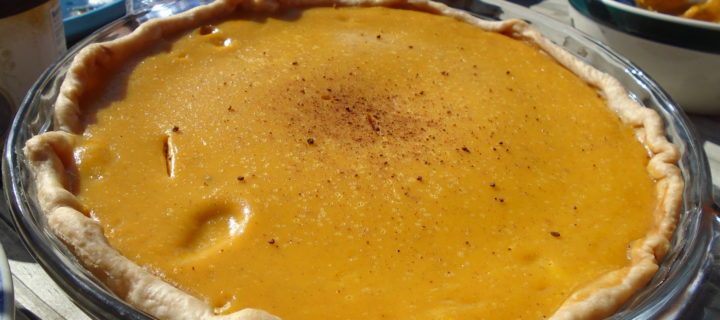 Winter Luxury Pumpkin Pie