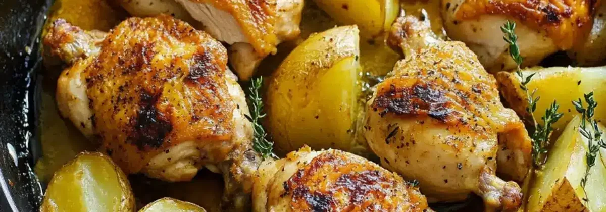 One-Pan Chicken with Butterball Potatoes