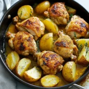 One-Pan Chicken with Butterball Potatoes