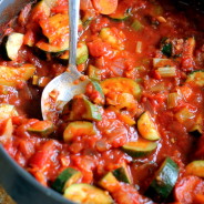 Tomato Zucchini Skillet