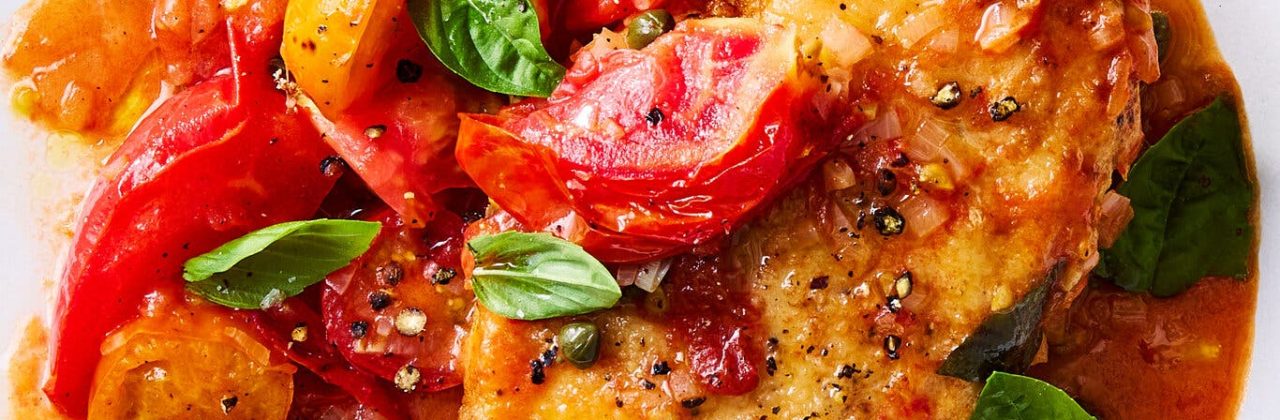 Tomato Basil Chicken Breasts