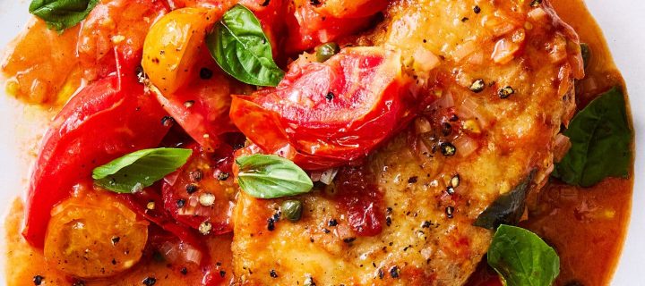 Tomato Basil Chicken Breasts
